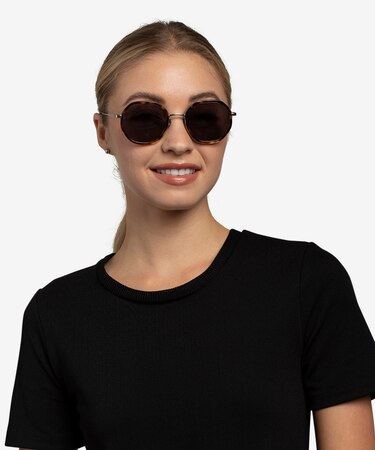 Tortoise Silver Hinode -  Acetate Sunglasses