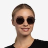 Hinode Tortoise Silver AcétateSoleil de Lunette de vue pour Femmes d'EyeBuyDirect