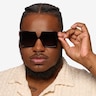 Prix Black AcetateSunglass Frames for Men from EyeBuyDirect