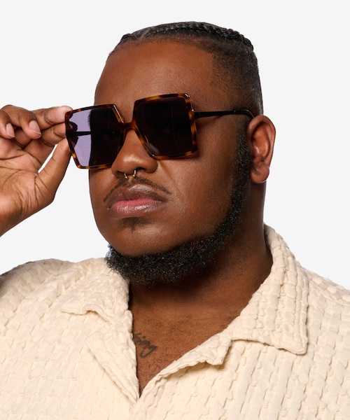 Prix Tortoise AcetateSunglass Frames for Men from EyeBuyDirect