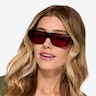 Valley Noir AcétateSoleil de Lunette de vue pour Femmes d'EyeBuyDirect