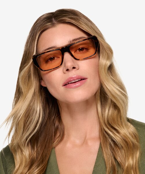 Valley Crystal Tortoise AcetateSunglass Frames for Women from EyeBuyDirect