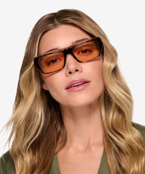 Valley Crystal Tortoise AcetateSunglass Frames for Women from EyeBuyDirect