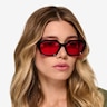 Spritz Black AcetateSunglass Frames for Women from EyeBuyDirect