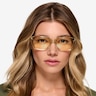 Spritz Yellow Translusant AcetateSunglass Frames for Women from EyeBuyDirect