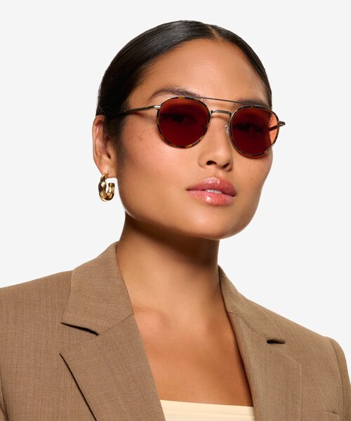 Ned Tortoise AcetateSunglass Frames for Women from EyeBuyDirect