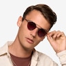 Ned Solid Black AcetateSunglass Frames for Men from EyeBuyDirect