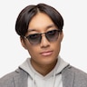 Aim Black AcetateSunglass Frames for Men from EyeBuyDirect