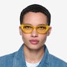 Suzanne Yellow AcetateSunglass Frames for Women from EyeBuyDirect