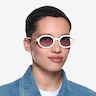 Adel White AcetateSunglass Frames for Women from EyeBuyDirect