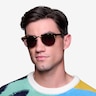 Blume Spotty Tortoise Gold AcetateSunglass Frames for Men from EyeBuyDirect