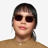 Blume Spotty Tortoise Gold AcetateSunglass Frames for Women from EyeBuyDirect
