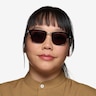 Blume Black Silver AcetateSunglass Frames for Women from EyeBuyDirect