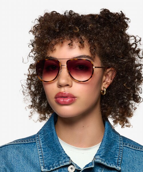Mortar Tortoise AcetateSunglass Frames for Women from EyeBuyDirect