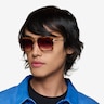 Kiln Tortoise Gold AcetateSunglass Frames for Men from EyeBuyDirect