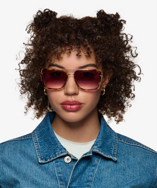 Kiln Tortoise Gold AcetateSunglass Frames for Women from EyeBuyDirect