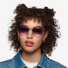 Inlay Tortoise Gunmetal AcetateSunglass Frames for Women from EyeBuyDirect