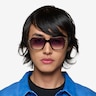 Stitch Black AcetateSunglass Frames for Men from EyeBuyDirect
