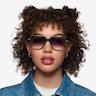 Stitch Clear Green AcetateSunglass Frames for Women from EyeBuyDirect