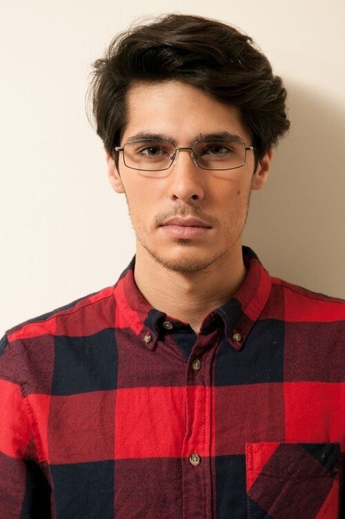 Conthey Gunmetal TitaniumEyeglass Frames for Men from EyeBuyDirect