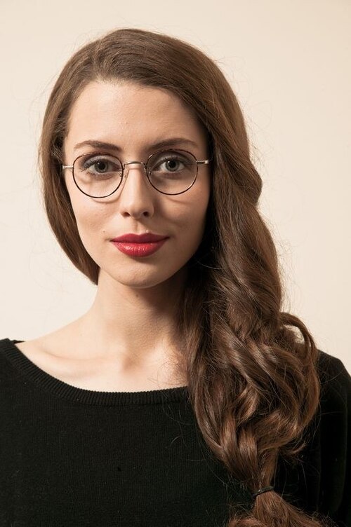 Naro Gunmetal TitaniumEyeglass Frames for Women from EyeBuyDirect