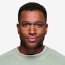 Graphic Coffee TitaniumEyeglass Frames for Men from EyeBuyDirect