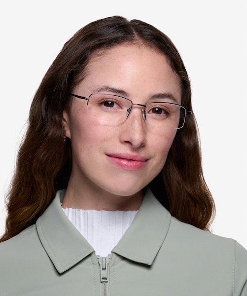 Graphic Coffee TitaniumEyeglass Frames for Women from EyeBuyDirect