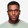 Present Noir TitaniumMontures de lunettes de vue pour Hommes d'EyeBuyDirect