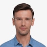 Aegis Silver TitaniumEyeglass Frames for Men from EyeBuyDirect
