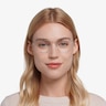 Future Silver TitaniumEyeglass Frames for Women from EyeBuyDirect