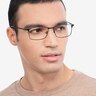 Constant Noir TitaniumMontures de lunettes de vue pour Hommes d'EyeBuyDirect