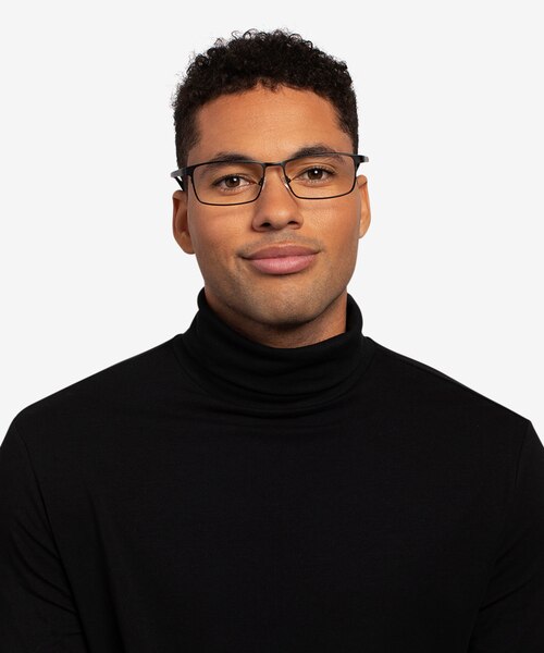 Kept Noir TitaniumMontures de lunettes de vue pour Hommes d'EyeBuyDirect