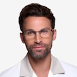 Decider Black TitaniumEyeglass Frames for Men from EyeBuyDirect