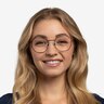Comet Black TitaniumEyeglass Frames for Women from EyeBuyDirect