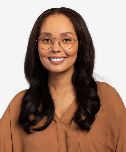 Or rose Cecily -  Titanium Lunettes de vue