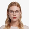 Dante Bronze TitaniumEyeglass Frames for Women from EyeBuyDirect
