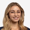 Dante Gold TitaniumEyeglass Frames for Women from EyeBuyDirect