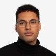 Apex Black TitaniumEyeglass Frames for Men from EyeBuyDirect