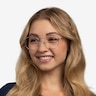 Geometry Silver TitaniumEyeglass Frames for Women from EyeBuyDirect