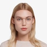 Arbor Rose Gold TitaniumEyeglass Frames for Women from EyeBuyDirect
