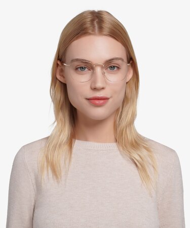 Gold Arbor -  Lightweight Titanium Eyeglasses