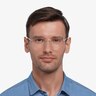 Arbor Silver TitaniumEyeglass Frames for Men from EyeBuyDirect