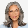 Imani Rose Gold TitaniumEyeglass Frames for Women from EyeBuyDirect