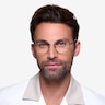 Lorem Black Gunmetal TitaniumEyeglass Frames for Men from EyeBuyDirect