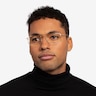 Johnson Gold TitaniumEyeglass Frames for Men from EyeBuyDirect