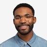Midtown Gold TitaniumEyeglass Frames for Men from EyeBuyDirect