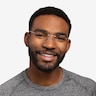 Nate Silver Clear TitaniumEyeglass Frames for Men from EyeBuyDirect