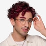 Sahel Silver TitaniumEyeglass Frames for Men from EyeBuyDirect