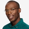 Sahel Doré TitaniumMontures de lunettes de vue pour Hommes d'EyeBuyDirect