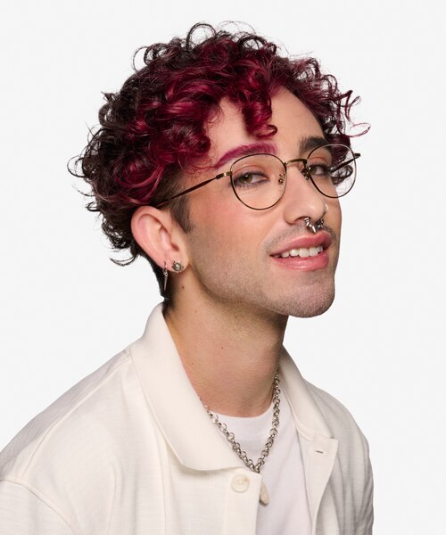 Scottie Bronze TitaniumEyeglass Frames for Men from EyeBuyDirect